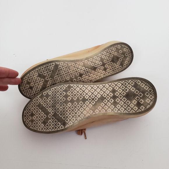 Del Borgo Leather Sneakers Womens Size EU 37 / US 7.5 - Picture 4 of 8